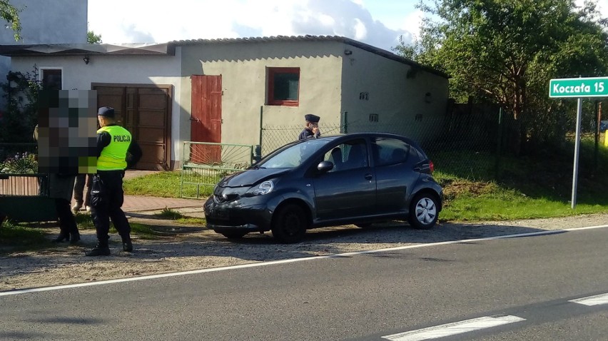 Wypadek w Miłocicach 19.09.2019. Zderzyły się 2 samochody osobowe