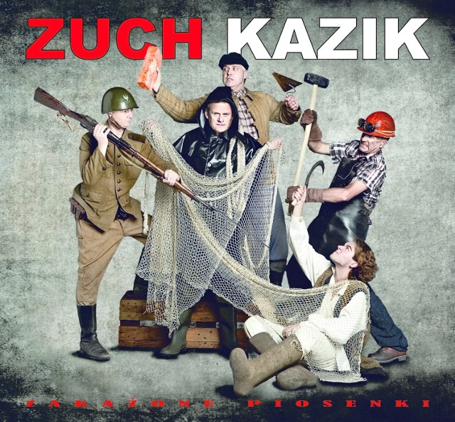 Płyta Kazik Zuch zawiera piosenki masowe i wojenne