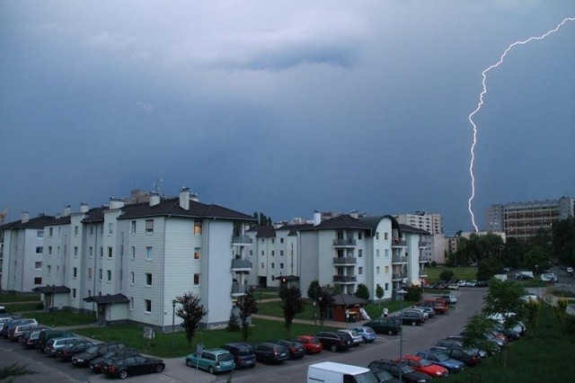 Burza w Opolu
