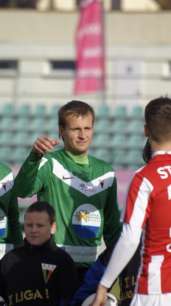 Maciej Mańka staje się kluczowym zawodnikiem GKS-u Tychy w tym sezonie.