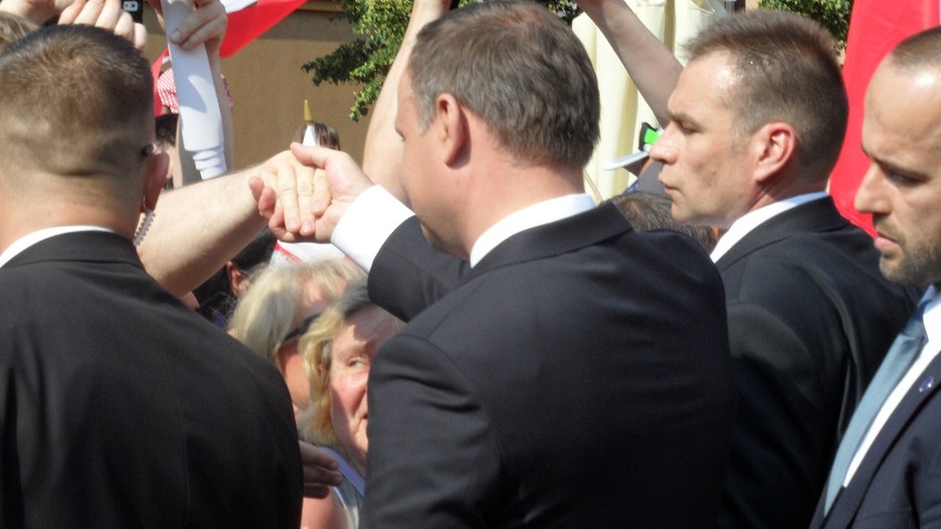 Prezydent Andrzej Duda w Tychach