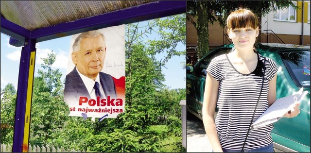 Katarzyna Żak z Zalesia głosowała na Kaczyńskiego, bo - według niej - był bardziej miły i przyjazny, a poza tym zgadza się z jego poglądami.