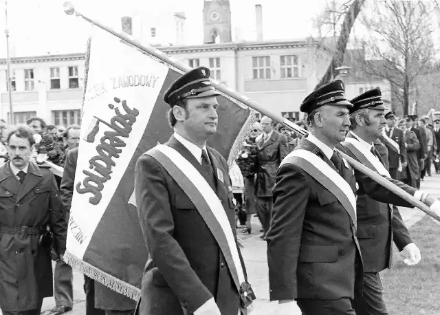 Zdjęcia z historii NSZZ "Solidarność" w Grudziądzu