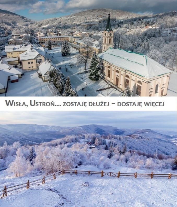Wisła i Ustroń przygotowały wspólne karty rabatowe dla turystów na sezon zimowy LISTA ATRAKCJI OBJĘTYCH ZNIŻKAMI