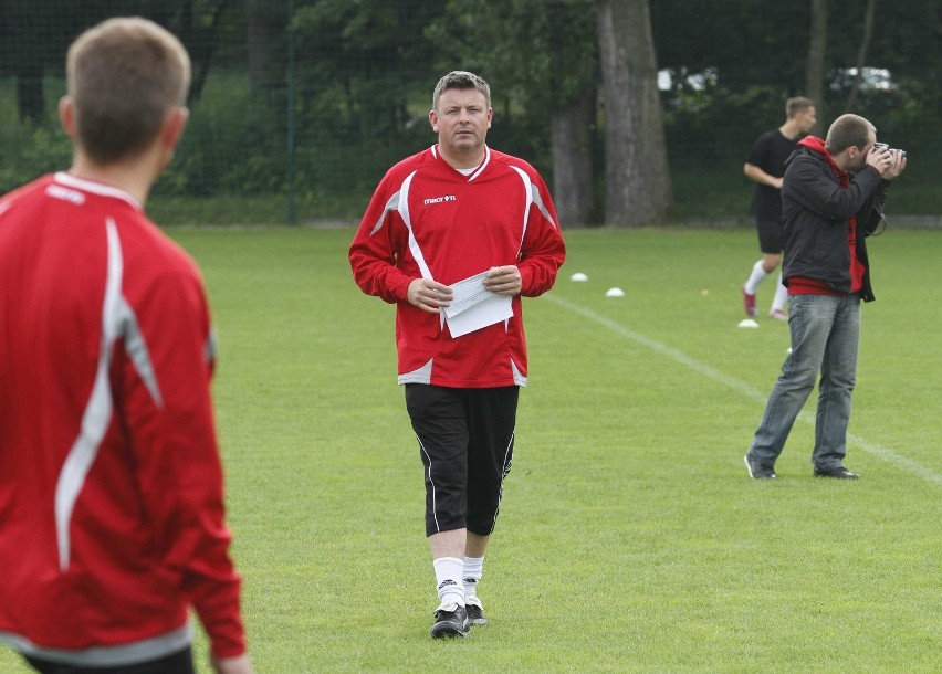 Pierwszy trening GKS Katowice: trener oglądał Widucha [ZDJĘCIA]