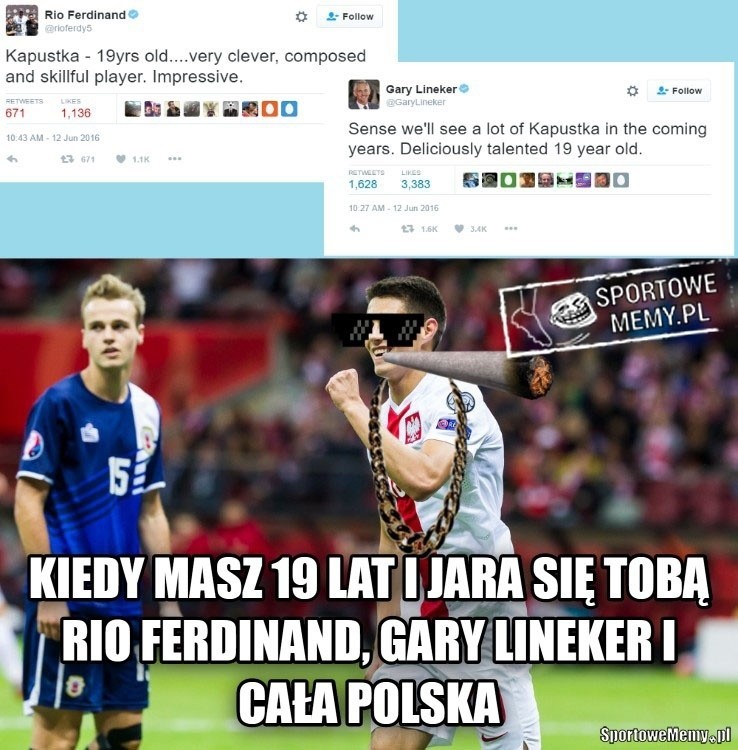 Polska - Irlandia Północna: Najlepsze MEMY