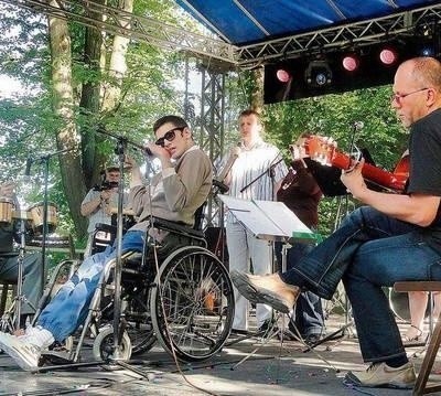 Konarską Zieloną Kapelę tworzą niepełnosprawni muzycy FOT. BARBARA CIRYT