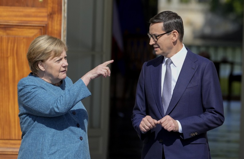 Angela Merkel w Warszawie. Morawiecki: Nasze relacje gospodarcze są bardzo dobre 