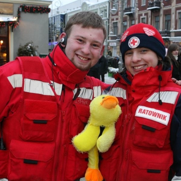 Ratownicy z Grupy Ratowniczej Polskiego Czerwonego Krzyża