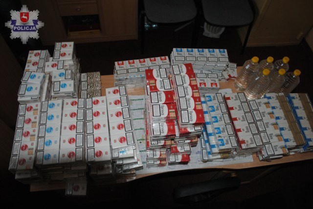 Kontrabanda w miejscowości Krzywda: W aucie miał blisko 1200 papierosów bez akcyzy