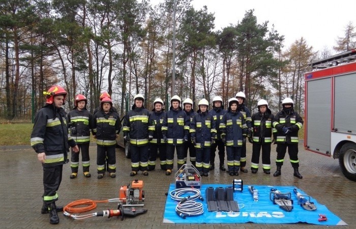 Strażacy z powiatu pińczowskiego wzięli udział w listopadowych ćwiczeniach praktycznych