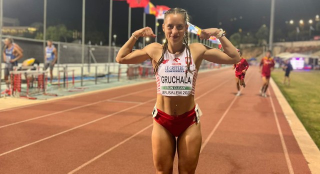 Julia Gruchała z Goręczyna zajęła 4. miejsce w finale biegu na 1500 m na Mistrzostwach Europy w Lekkoatletyce U20 w Jerozolimie.