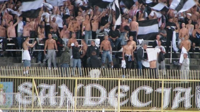 Górnik Zabrze 1:0 Sandecja Nowy Sącz (trybuny)