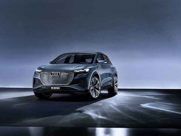 Audi Q4 e-tron concept...