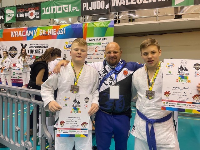 Judocy z Akademii Judo w Rzeszowie zdobyli w Bielsku - Białej 9 medali