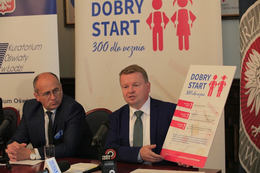 O realizacji programu "Dobry start" w regionie łódzkim...