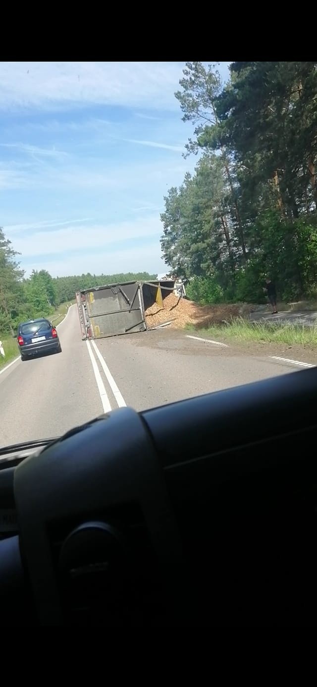 Wypadek na trasie Nowa Wola - Juszkowy Gród