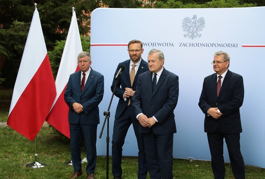 Wizyta ministra kultury Piotra Glińskiego w Szczecinie...