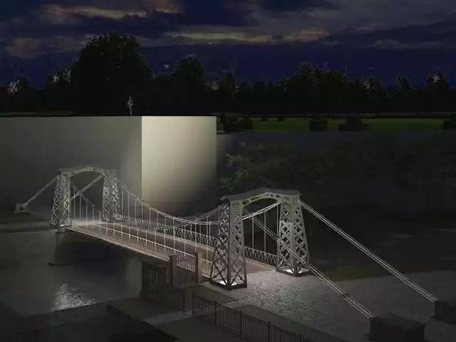 Tak będzie wyglądał most po renowacji.