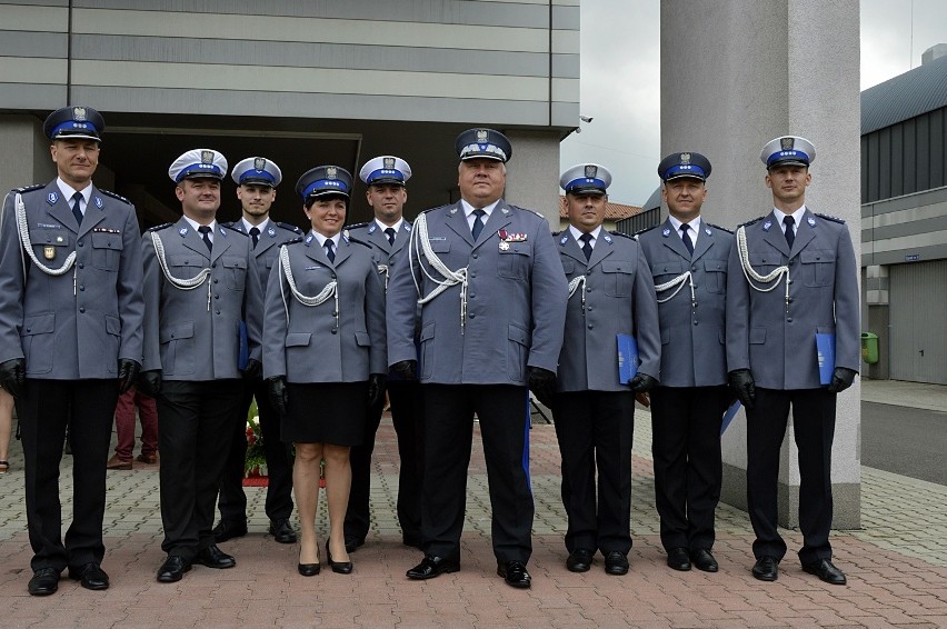 Gorlice. Święto policji, wręczono awanse i podziękowano za ciężką służbę [ZDJĘCIA]