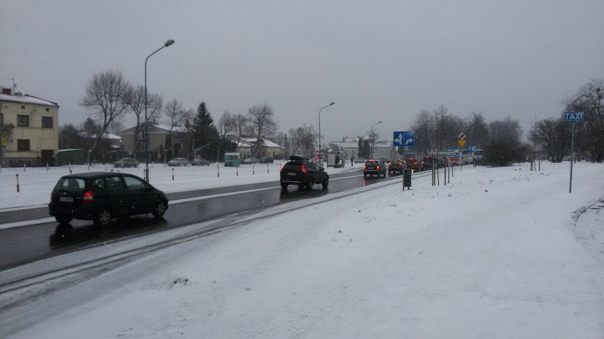 Częstochowa. Śnieżny poranek