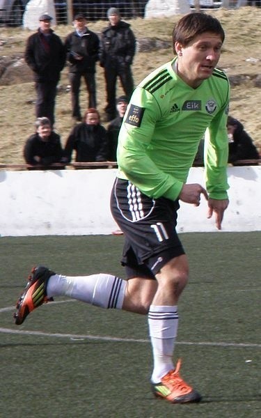Łukasz Cieślewicz gra w B36 Torshavn