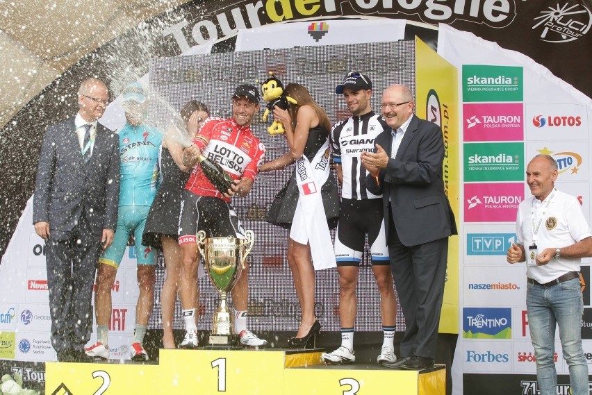 Tour de Pologne 2014: Van Genechten wygrał 4. etap w...