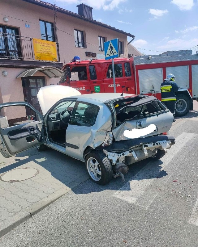 Wypadek w Brzozówce na drodze wojewódzkiej 794