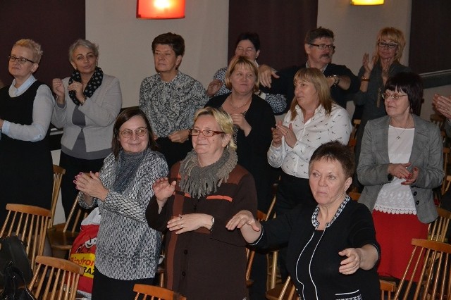 Wolontariusze klubu "Przyjaciele" z okazji swojego święta spotkali się w Domu Kultury "Idalin".