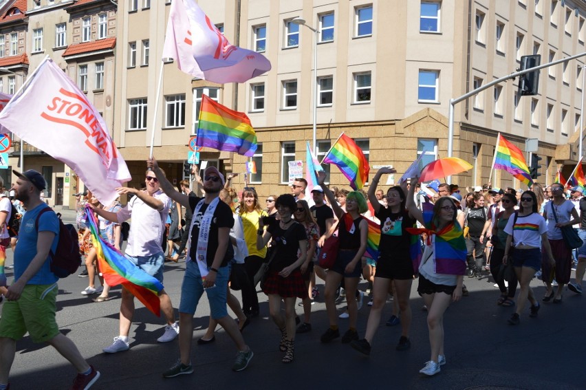 I Marsz Równości w Opolu odbył się w wakacje 2018 roku. II...