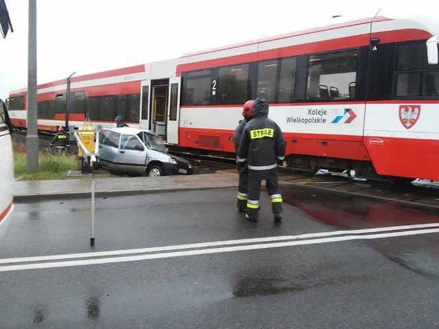 Wągrowiec: Zderzenie szynobusu z osobówką