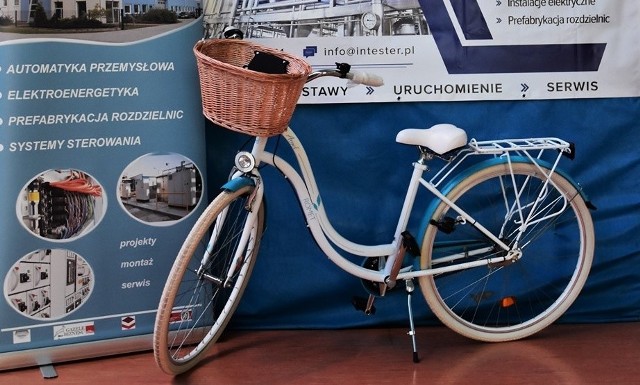 Uczestnicy wydarzenia Europejski Dzień Bez Samochodu będą mieli szansę wygrać taki rower miejski. Nagrodę ufundowała firma Intester sponsor wydarzenia.