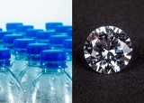  Naukowcy z Uniwersytetu Stanford z plastiku uzyskali diament. Zniszczyli go laserem