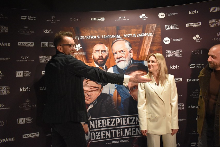 Czerwony dywan w Zakopanem. Znani aktorzy na premierze filmu o imprezie u Witkacego