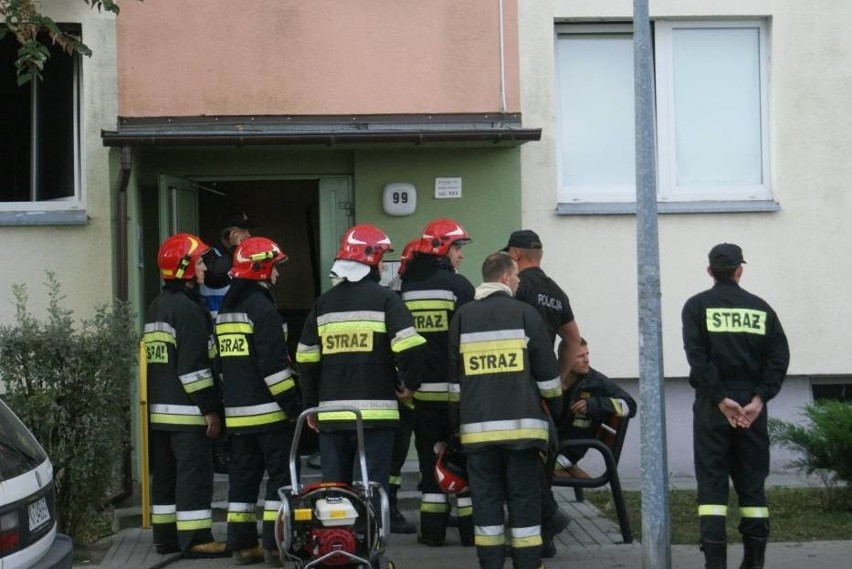 Pożar w jednym z bloków przy ulicy Widok w Kaliszu został...