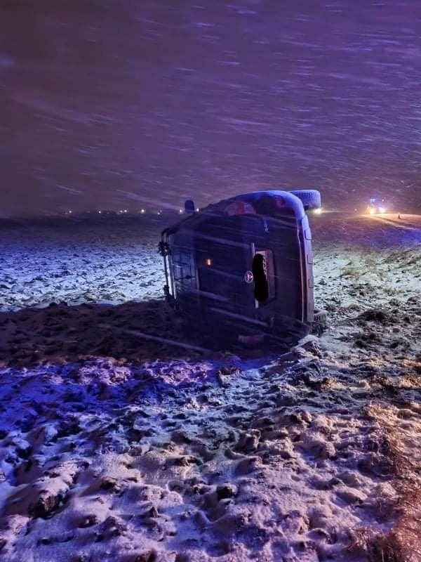 Wypadek w Mnichowicach, w gminie Żórawina