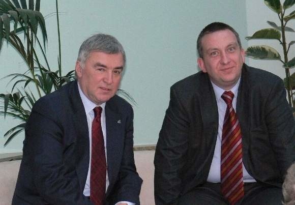 Poseł Andrzej Bętkowski i starosta Michał Jędrys znów poróżnieni.