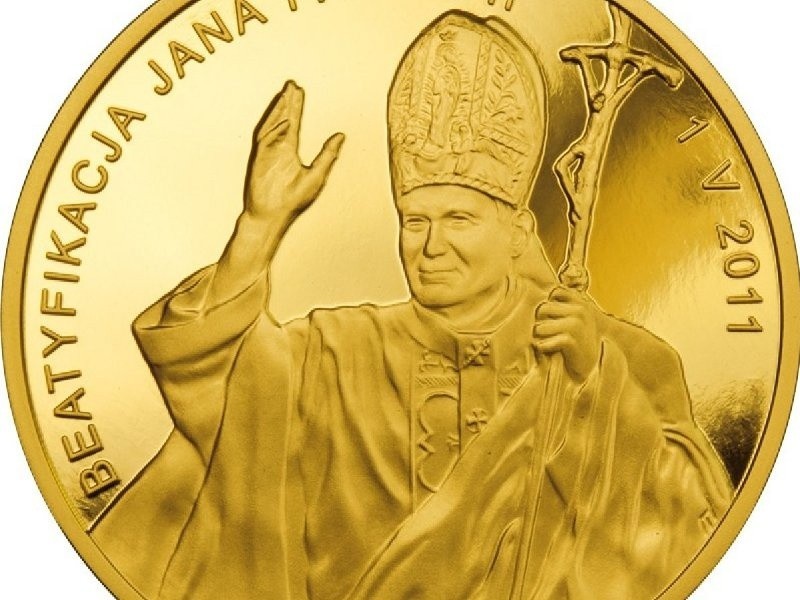 Moneta z wizerunkiem Jana Pawła Ii