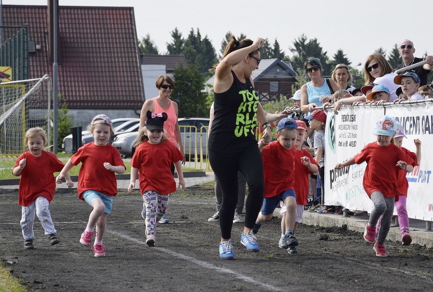 Maraton miasteckich przedszkolaków