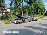 Iwanowice Dworskie. Zderzenie dwóch pojazdów, jedna osoba poszkodowana