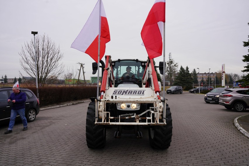 Wcześniejszy lutowy protest rolników z powiatu tczewskiego.
