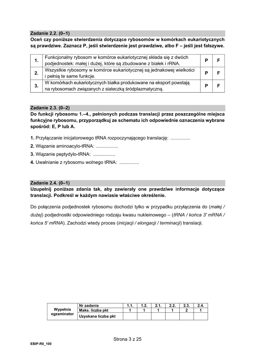 Matura próbna 2021 biologia poziom rozszerzony. Arkusze CKE....