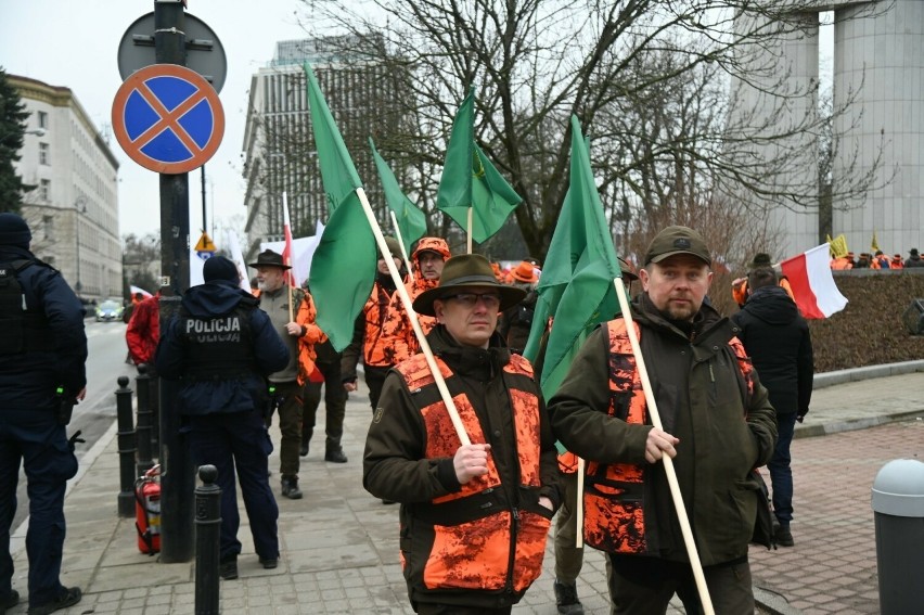 Protest w Warszawie 6.03.2024.