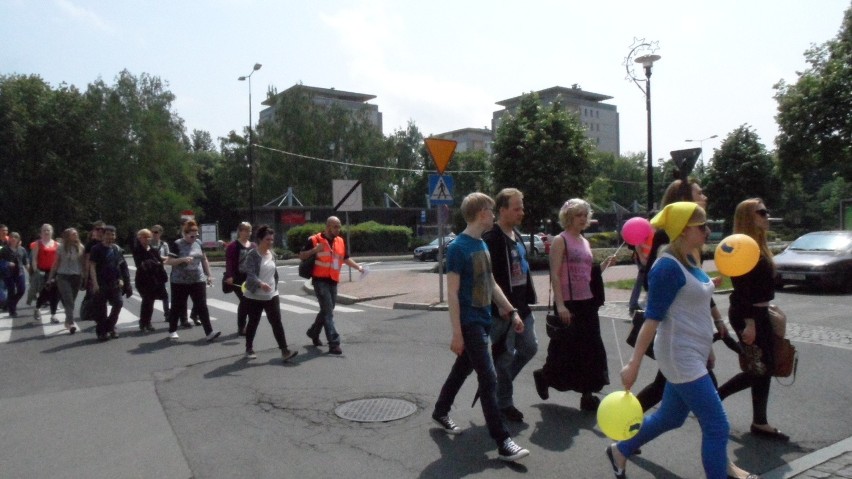 Juwenalia Zagłębiowskie 2015: Korowód studentów na ulicach...