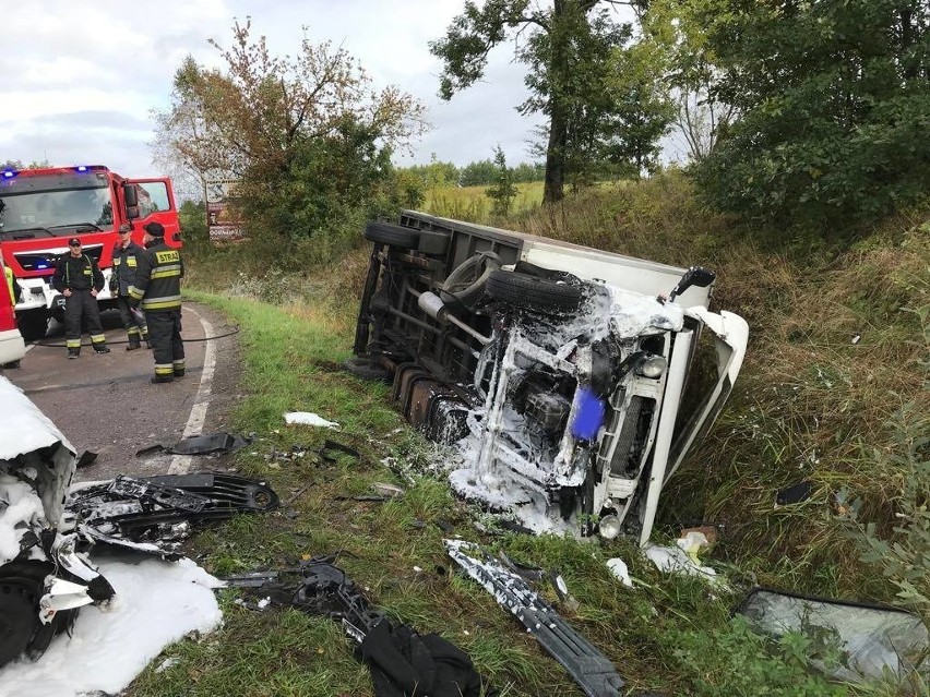 W środę o godz. 12:32 na drodze wojewódzkiej nr 163 na...