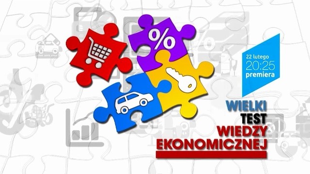 Wielki Test Wiedzy Ekonomicznej 22 lutego w TVP1!