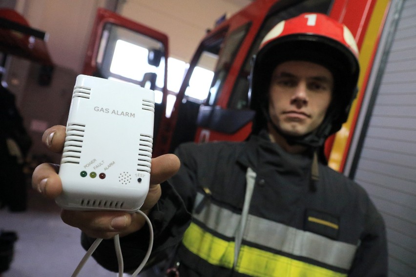 Strażacy przypominają: czujniki czadu mogą uratować życie
