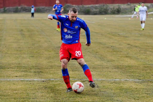 Szymon Skrzypczak zdobył w Głogowie pięknego gola.