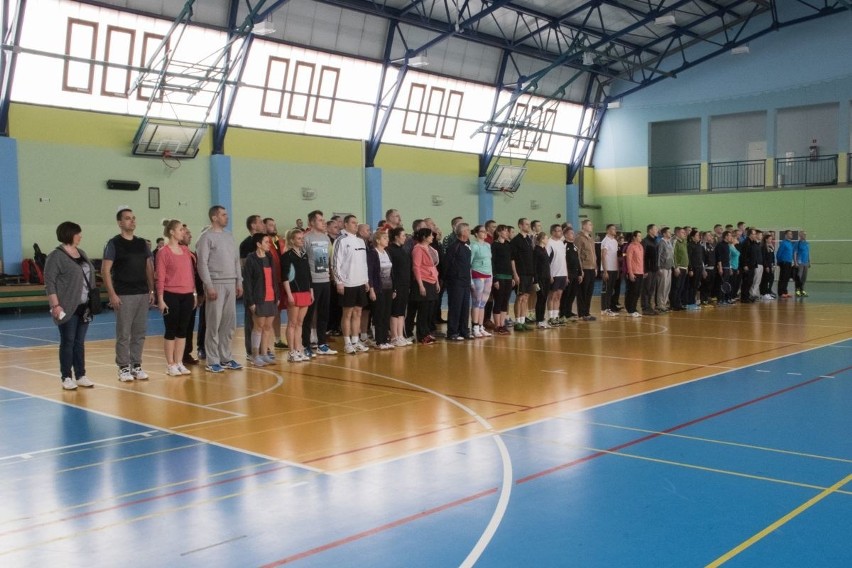 Mistrzostwa Polski Pracowników Służb Mundurowych w Badmintonie w Nowinach