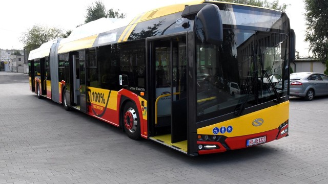 Autobus elektryczny Poznań testował jesienią 2017 r.